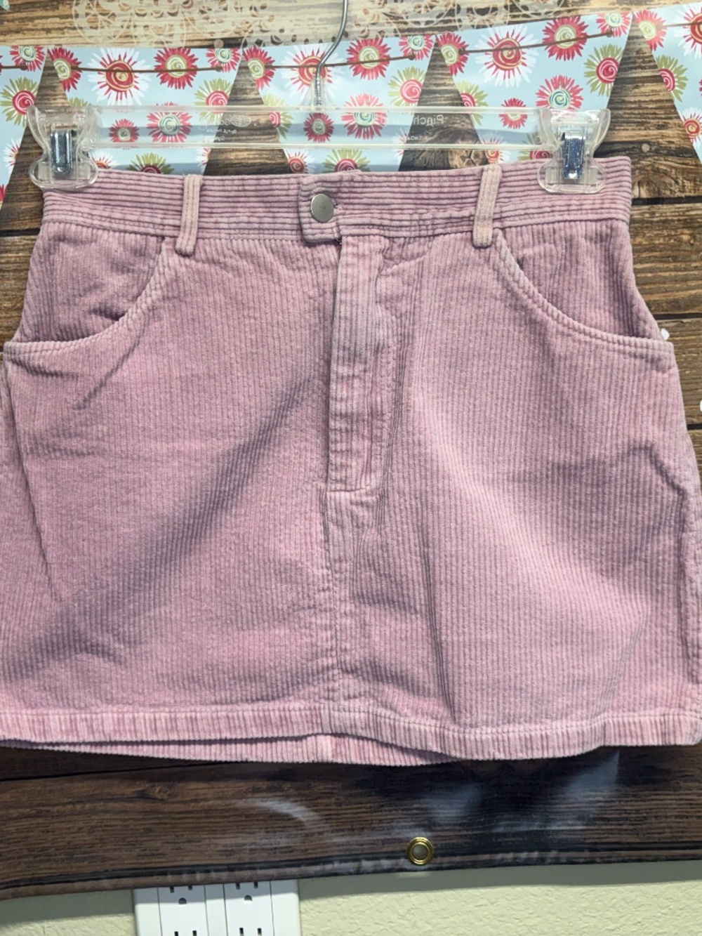 Corduroy Skirt